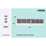 Geepas 90 cm Air Curtain- GCT9013CFM - Image 4