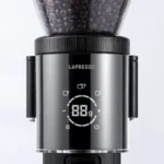 LePresso Grindeur Conical Burr Grinder with Digital Weight Control - Black - Image 3