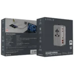 ⁦محول طاقة السفر Levelo Roamiversal 2400W بتصميم حقيبة سفر - ألومنيوم فضي⁩ - الصورة ⁦4⁩