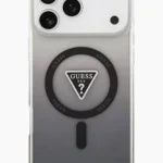 iPhone 17 Pro MagSafe Case IML Gradient with Printed Triangle Logo / Easy Snap-On / Drop Protection / Slim Profile / Lightweight Back Cover / Comfortable Grip
